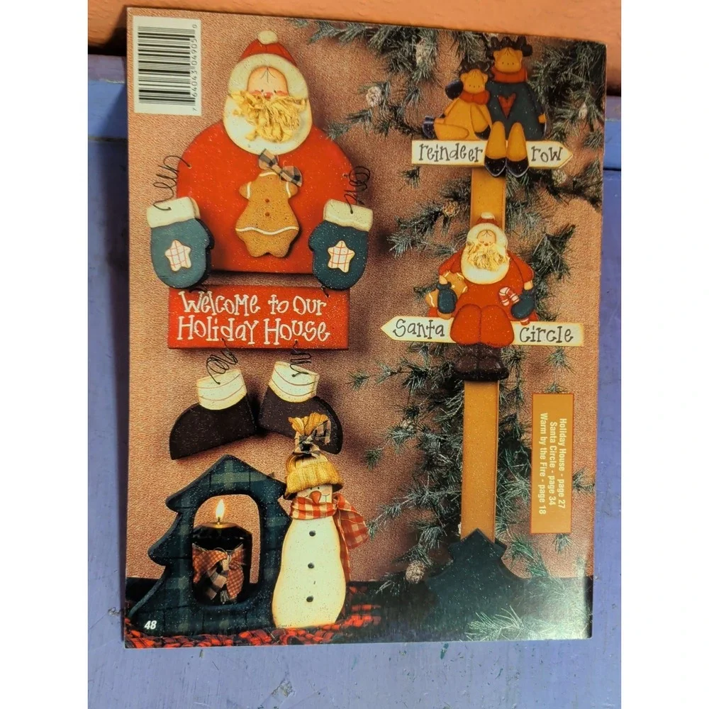 Cinnamon Sweeties Decorative Painting Book Primitive Patterns Laurie Oksness